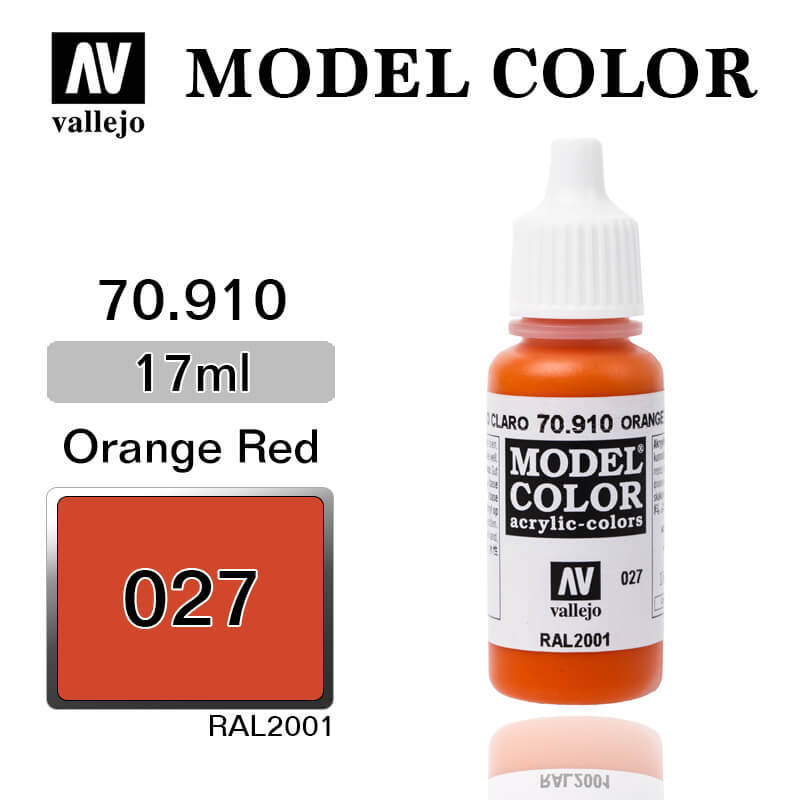 17 ml. (27)-Orange Red-MC-Matt