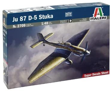 ITALERI1/48 MODEL JU-87 D-5 STUKA