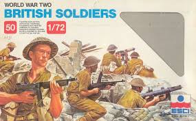 ESCI-ERTL 1/72 figure World War II British Soldiers