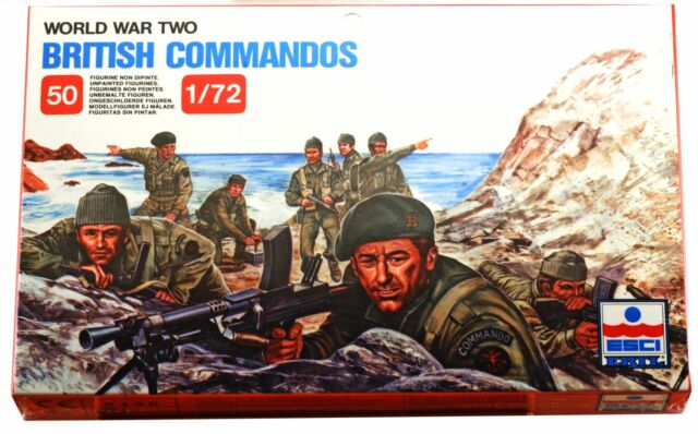ESCI-ERTL 1/72 figure  World War 2 British Commandos