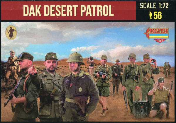 1/72 scale DAK Desert Patrol
