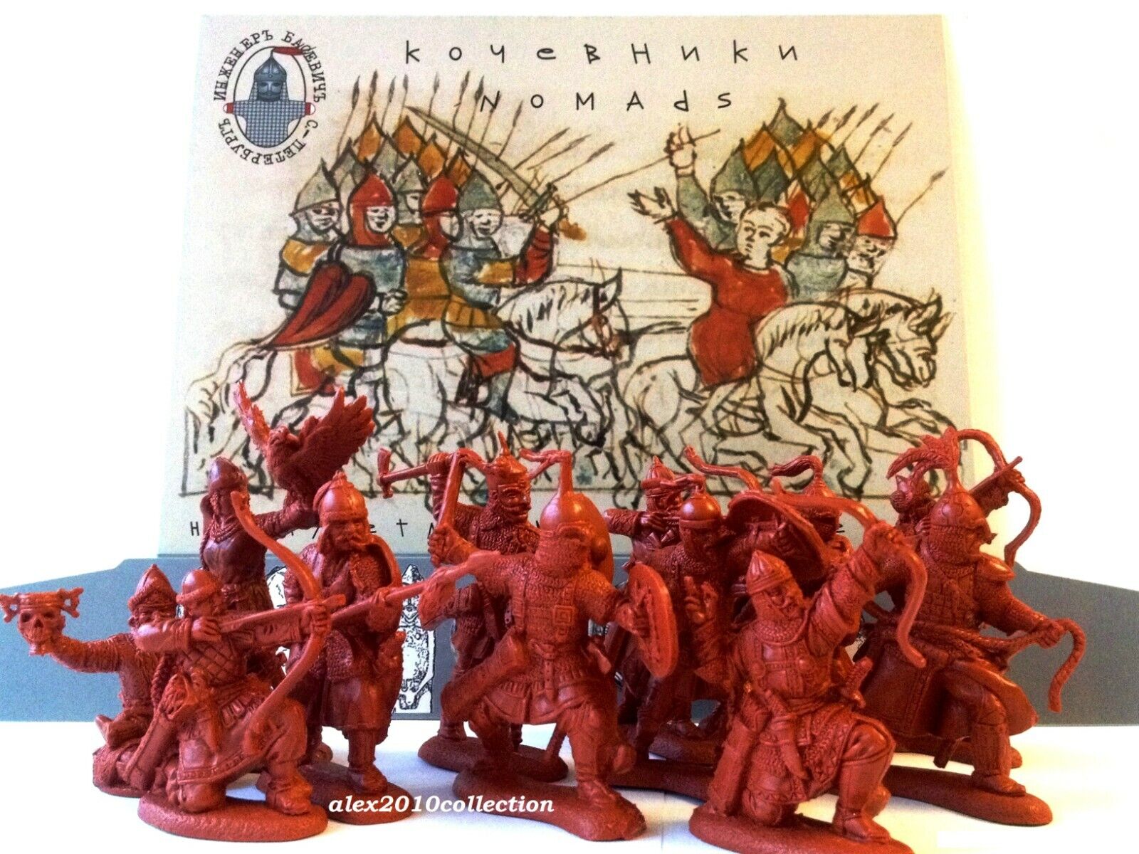 Engineer Basevich,  Nomads, 1/32 scale unpainted, collectible 12 nomads figures