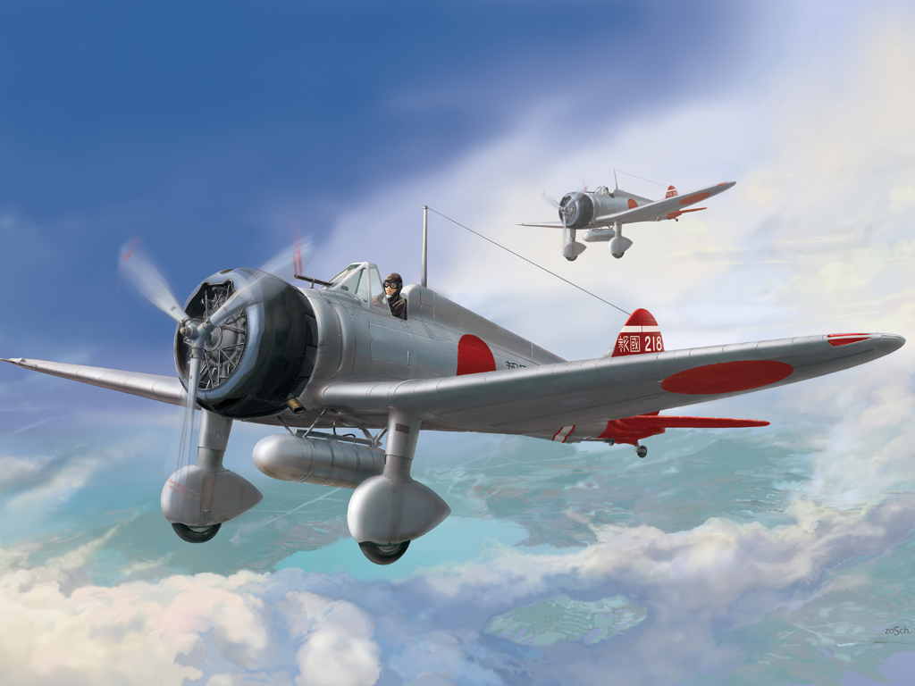 Wingsy Kits 1/48 Scale D5-01 IJN Type 96 carrier-based fighter II A5M2b “Claude” (late)