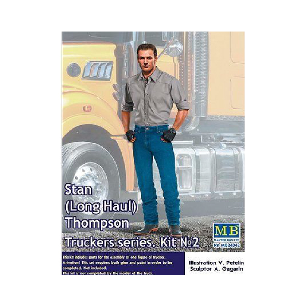 MASTER BOX 1/24  Truckers Series Stan Long Haul Thompson
