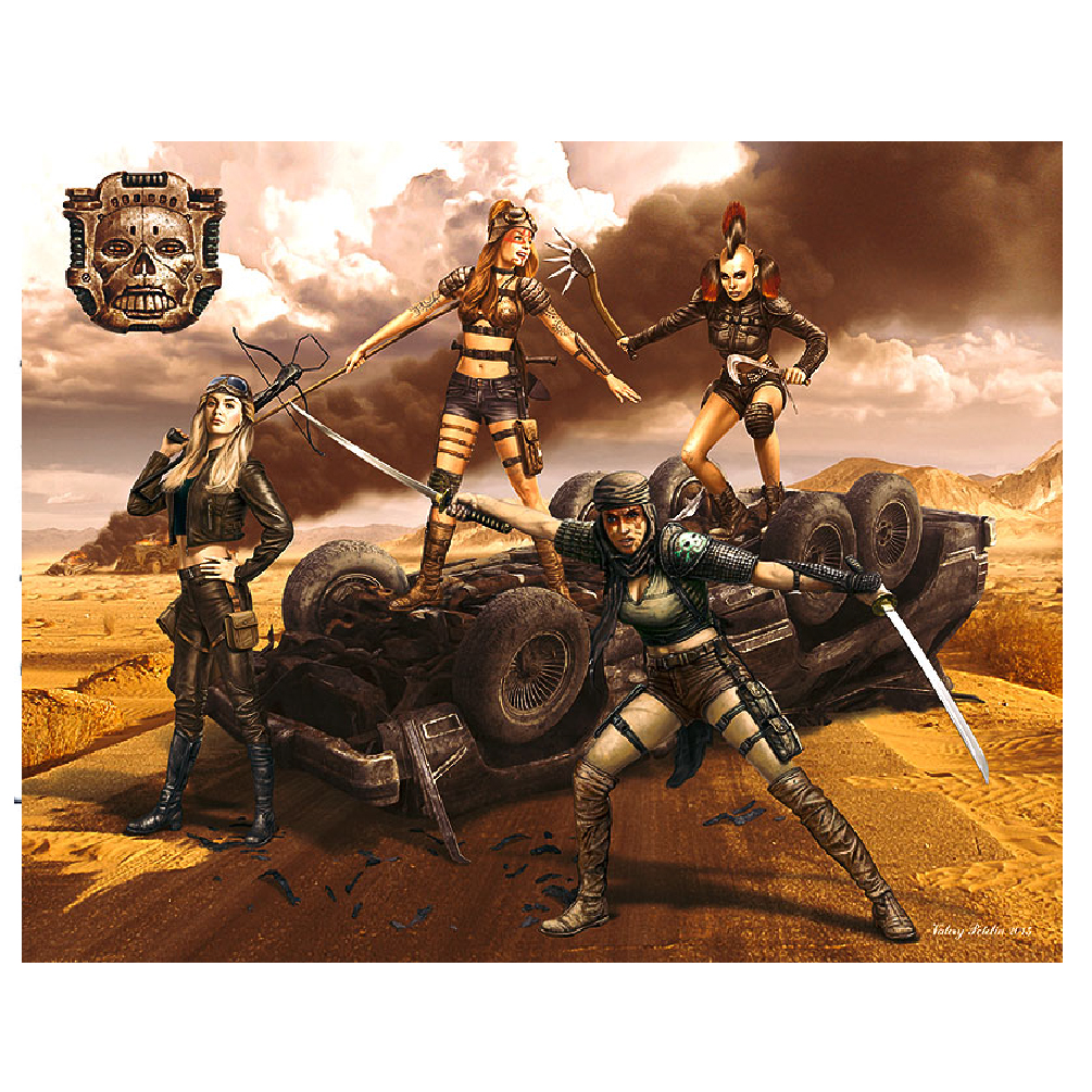 MASTER BOX 1/35 figure Desert Battle Series, Skull Clan - Death Angels