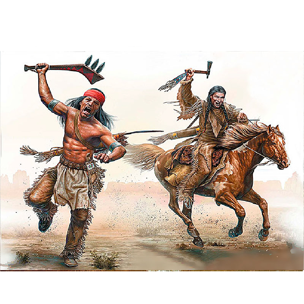 MASTER BOX figure  Tomahawk Bedeli -  Kızılderili Savaşları Serisi