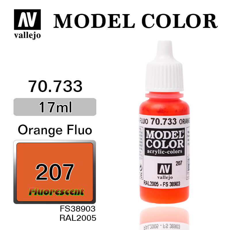 17 ml. (207)-Orange Fluo-MC-Fluorescent