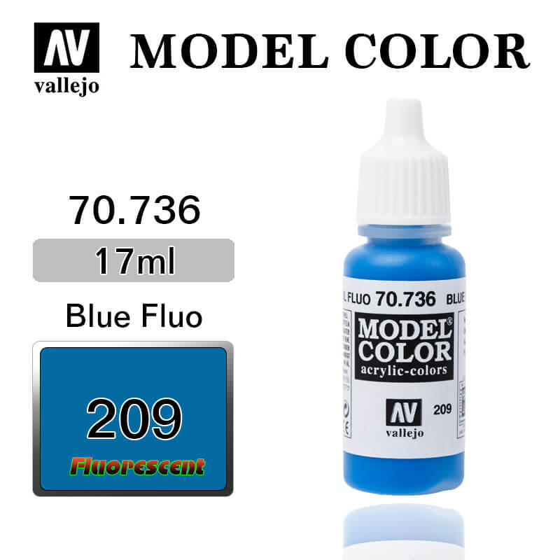 17 ml. (209)-Blue Fluo-MC-Fluorescent