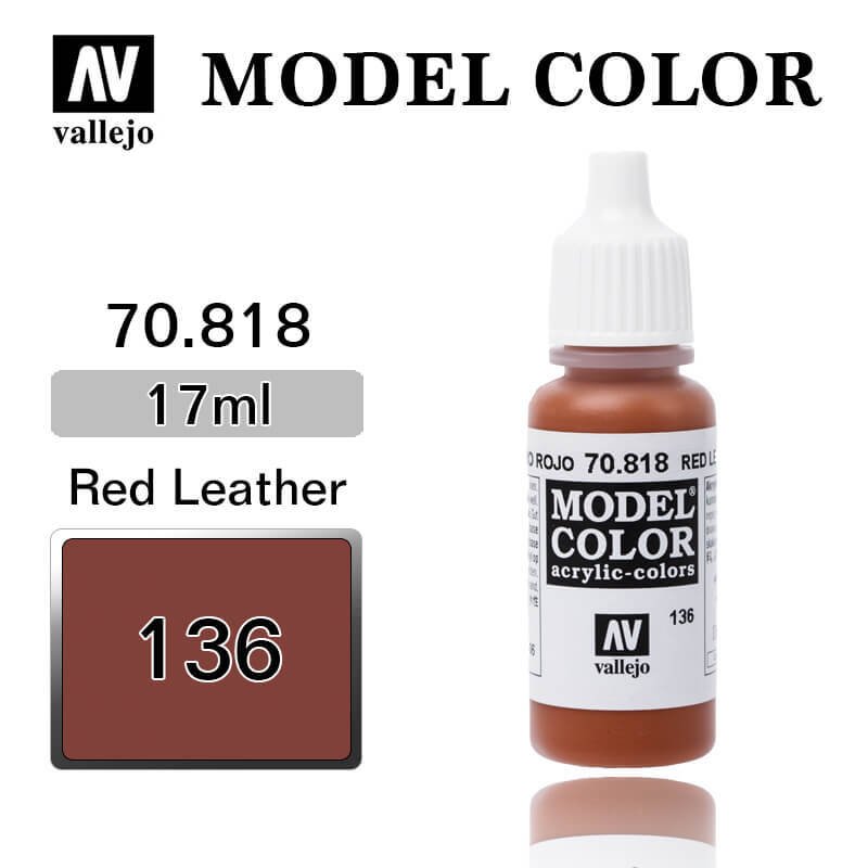 17 ml. (136)-Red Leather-MC-Matt