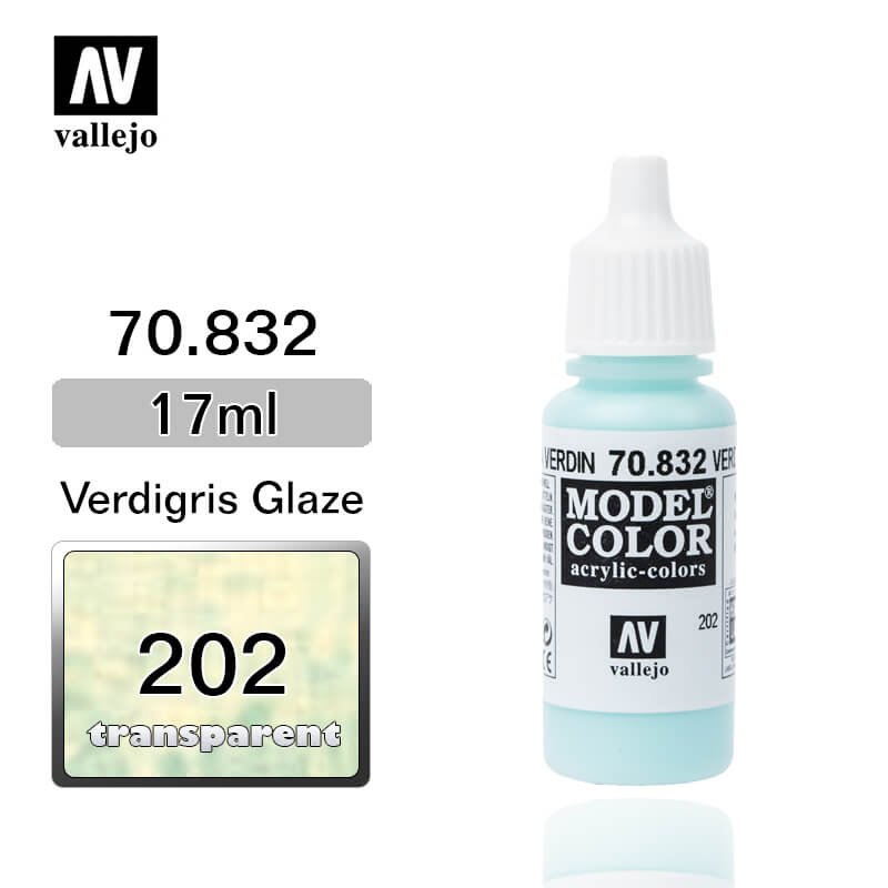 17 ml. (202)-Verdigris Glaze-MC-Glaze