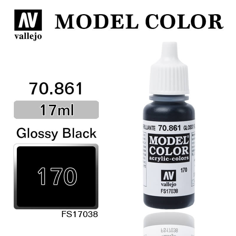17 ml. (170)-Glossy Black-MC-Matt