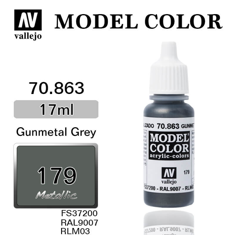 17 ml. (179)-Gunmetal Grey-MC-Metallic