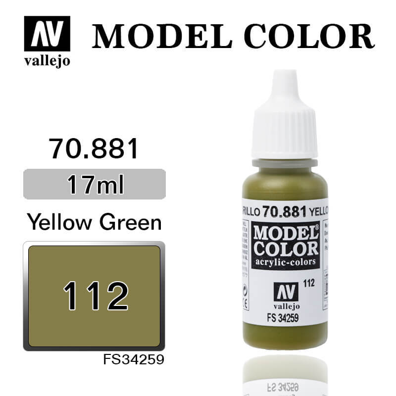 17 ml. (112)-Yellow Green-MC-Matt