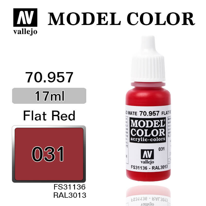 17 ml. (31)-Flat Red-MC-Matt