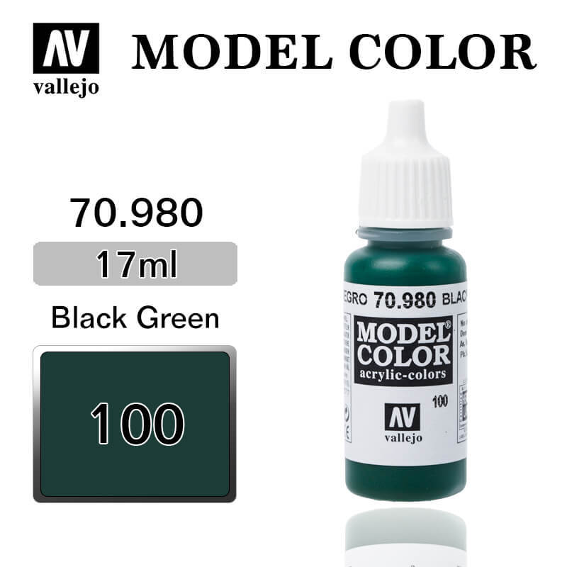 17 ml. (100)-Black Green-MC-Matt