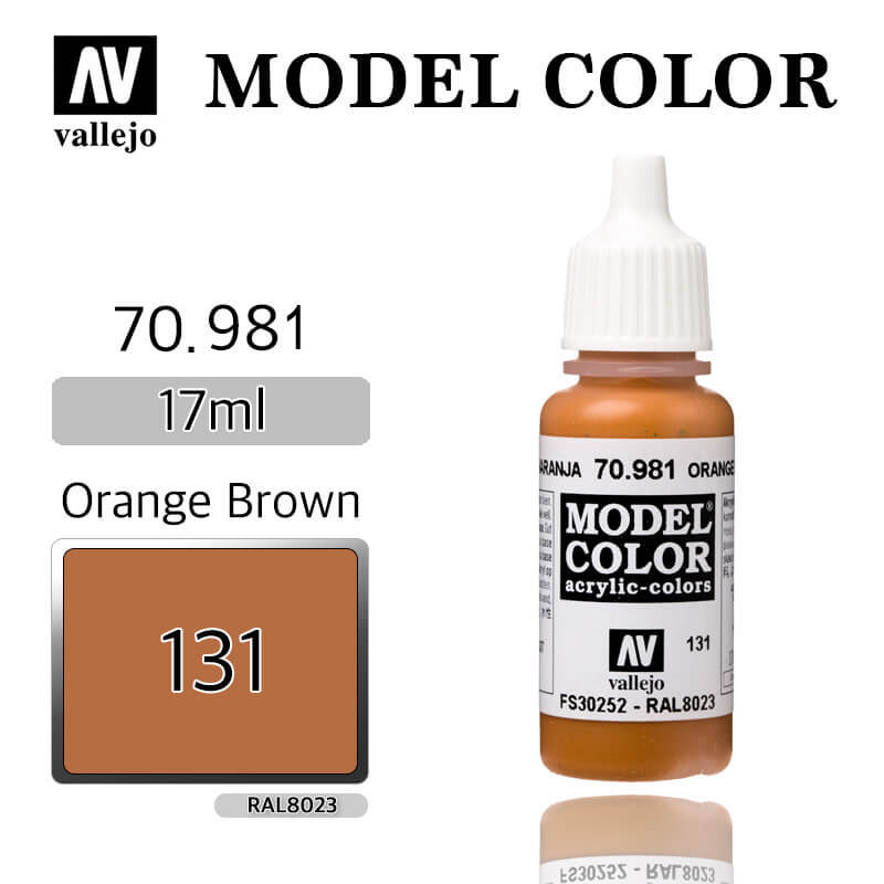 17 ml. (131)-Orange Brown-MC-Matt