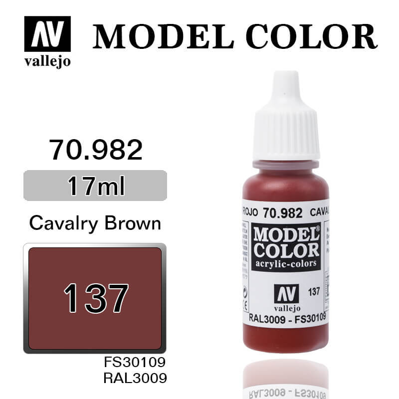 17 ml. (137)-Cavalry Brown-MC-Matt