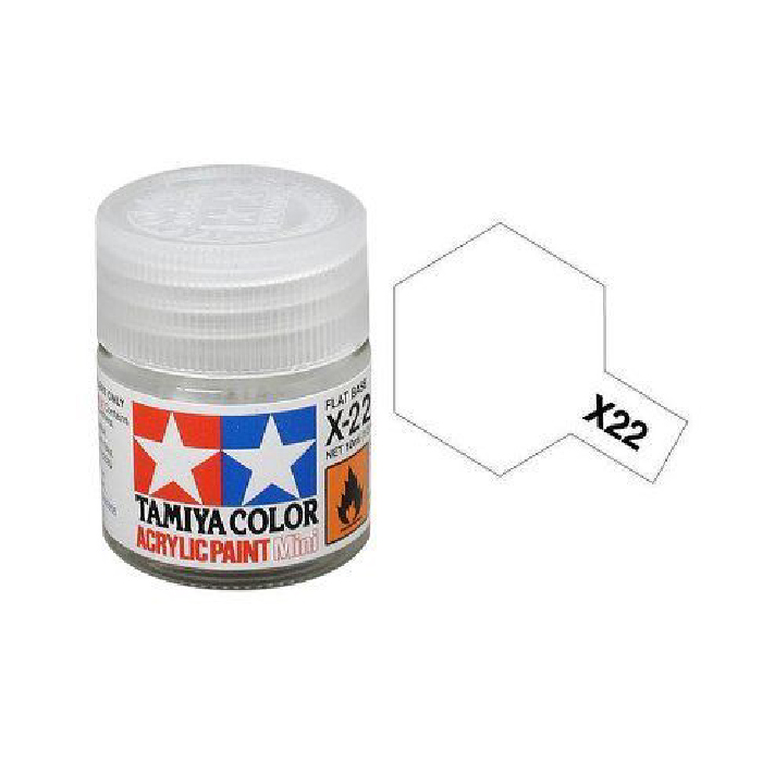 Acrylic Mini X-22 Clear 10ml.
