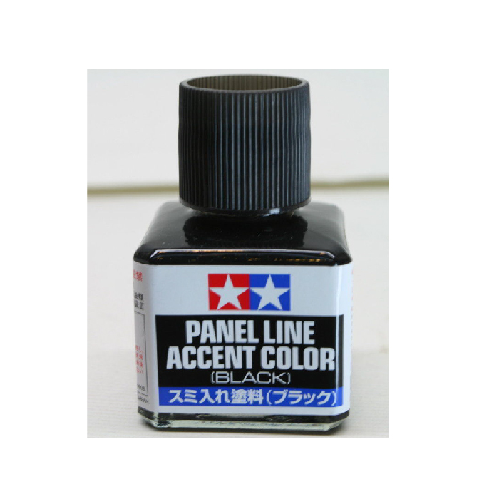 Panel Line Accent Color, Black