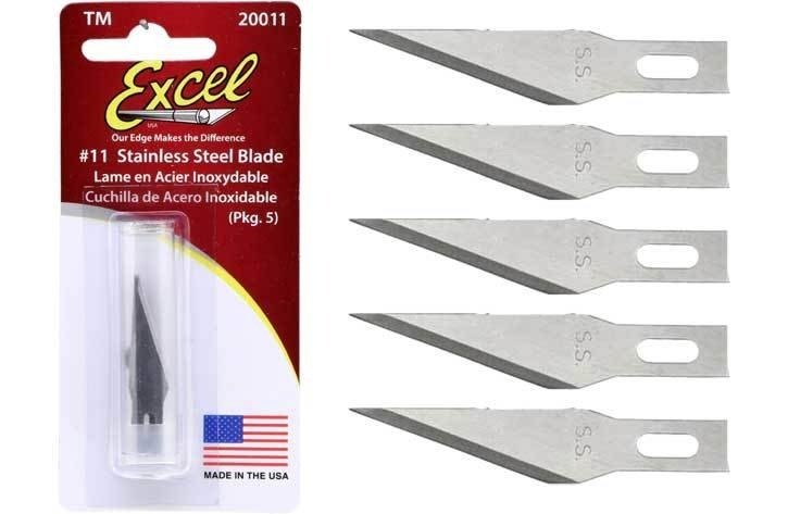 No.11 K-1 Maket Bıçağı Ucu ( 5 li paket )