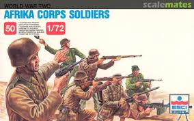 ESCI-ERTL 1/72 figure German Afrika Corps Soldiers