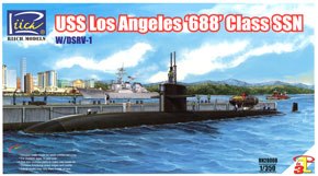 Riich Model 1/350 Model USS Los Angeles 688 Class SSN