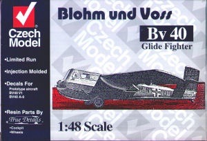 CZECH MODEL 1/48 Model BV-40 ARMORED GLIDER WWII