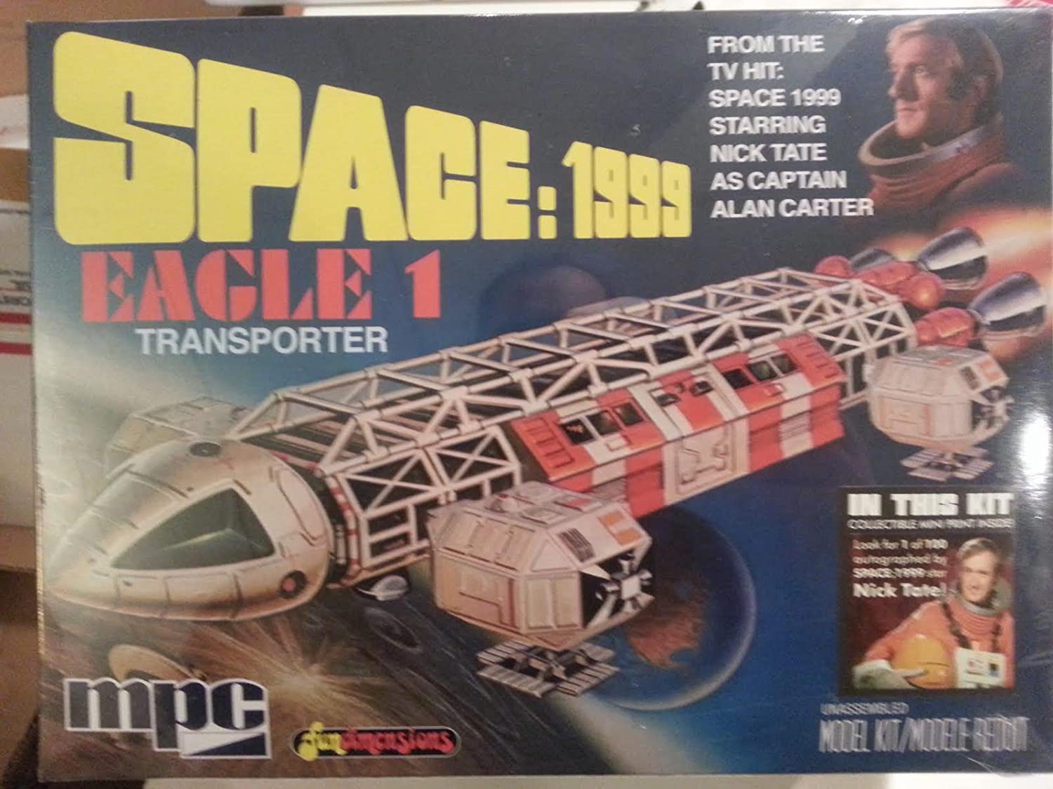 MPC 1/72 Maket Space 1999 EAGLE-1