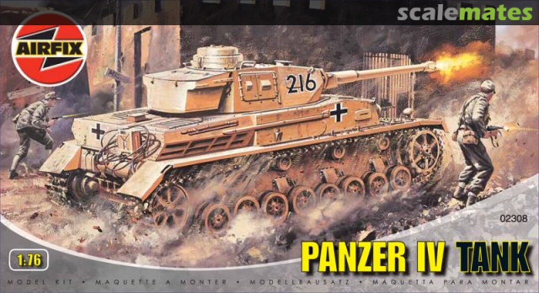Airfix 1/72 Panzer IV Tank