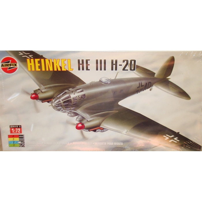Airfix 1:72 Maket Heinkel He III H-20