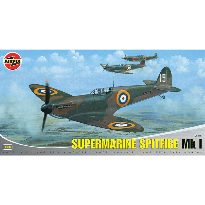 Airfix 1:48 Maket Supermarine Spitfire Mk 1