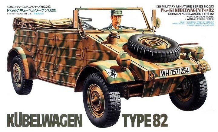 TAMIYA 1/35 Maket German Kübelwagen Type 82