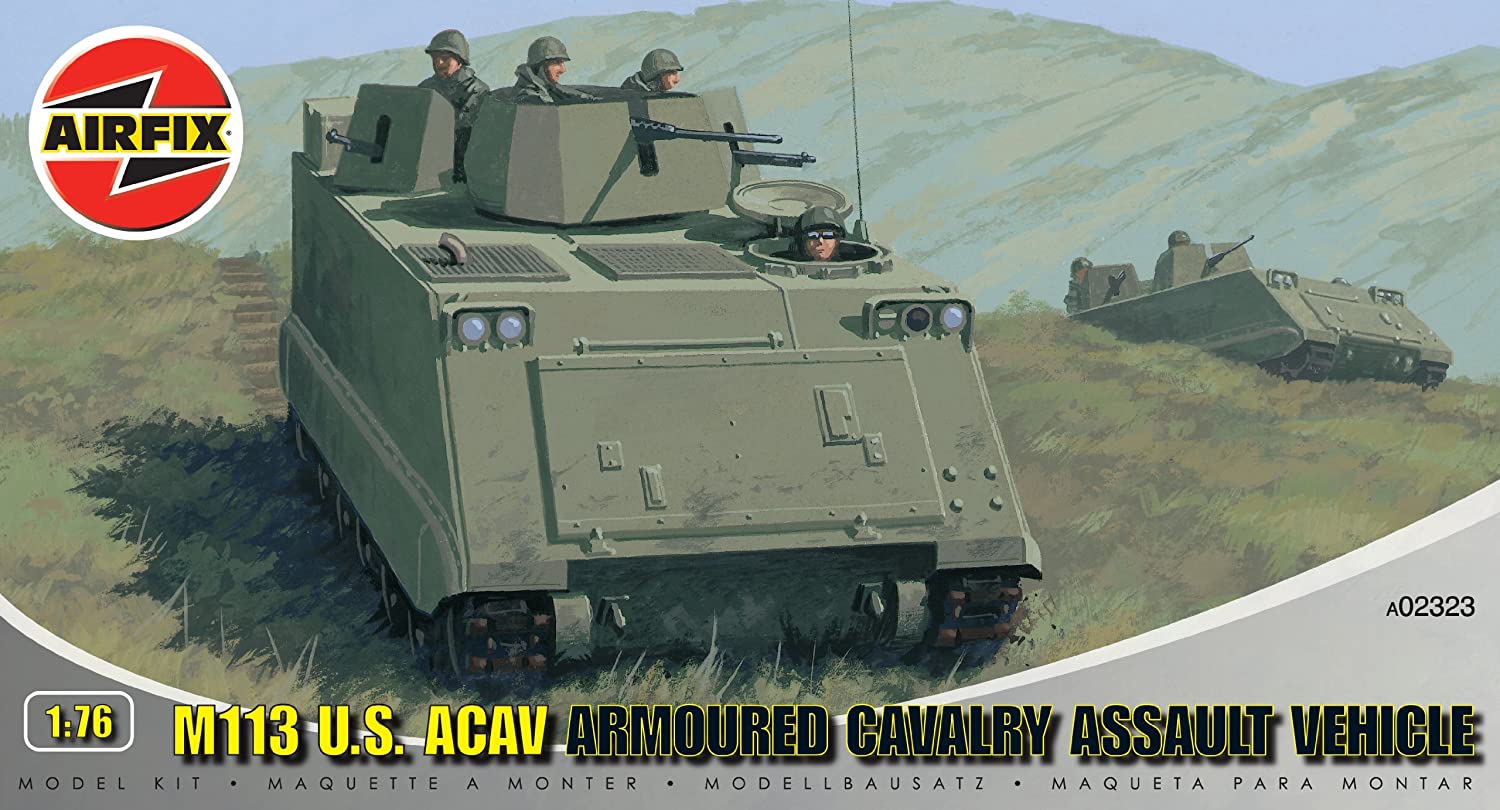 Airfix 1:76 M113 U.S. ACAV Military Vehicle