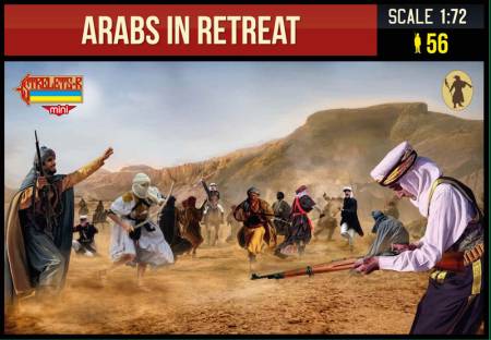 Strelets 1/72 scale figures Arabs in Retreat