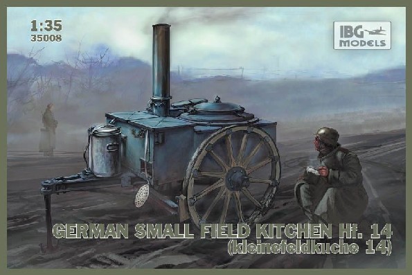 ibg 1/35 scale German small field kitchen Hf.14 ( kleine Feldkuche 14)