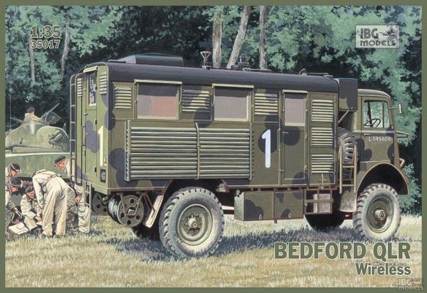 ibg 1/35 ölçek Bedford QLR Wireless