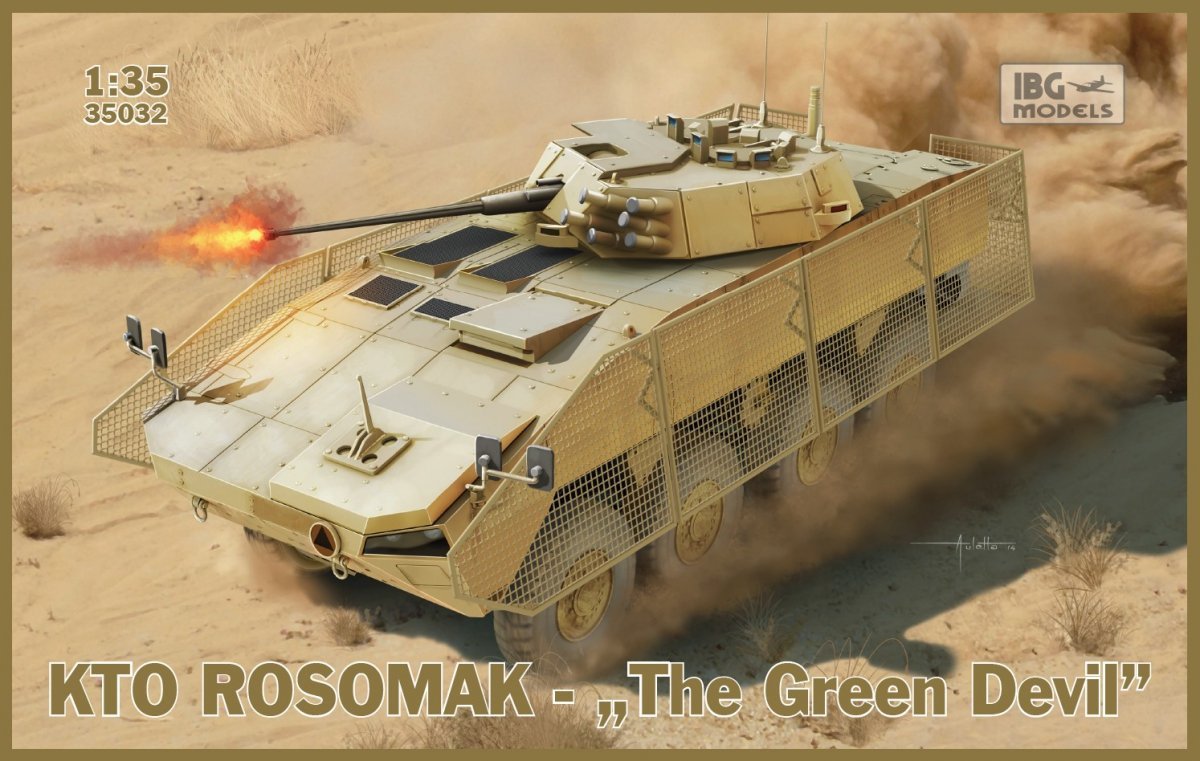 ibg 1/35 scale  KTO Rosomak "The Green Devil"