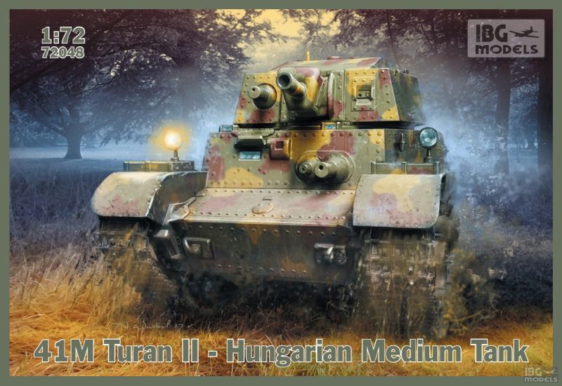 IBG 1/72 Maket 41M Turan II – Hugarian Medium Tank -