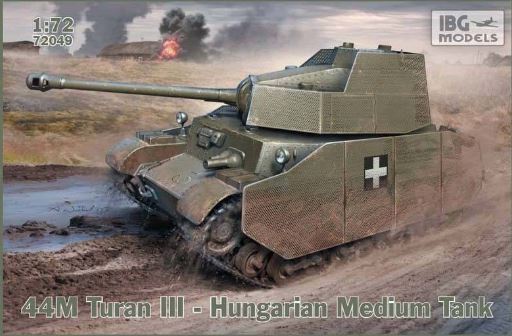 IBG 1/72 Maket 44M Turan III – Hungarian Medium Tank  