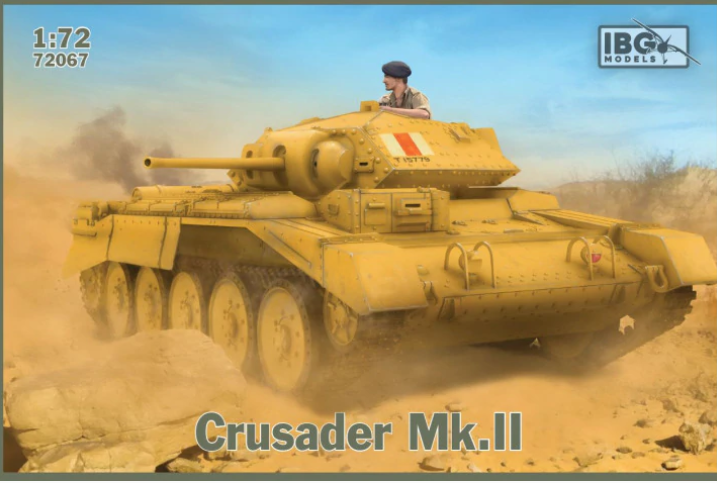 IBG 1/72 Maket Crusader Mk. II - British Cruiser Tank -