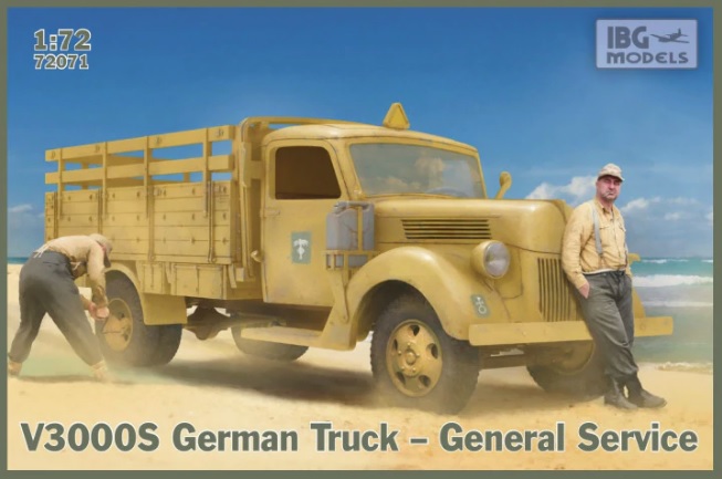 IBG 1/72 Maket V3000S German Truck – General Service -