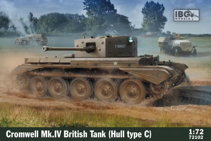 IBG 1/72 Maket Cromwell Mk.IV British Tank (Hull Type C)