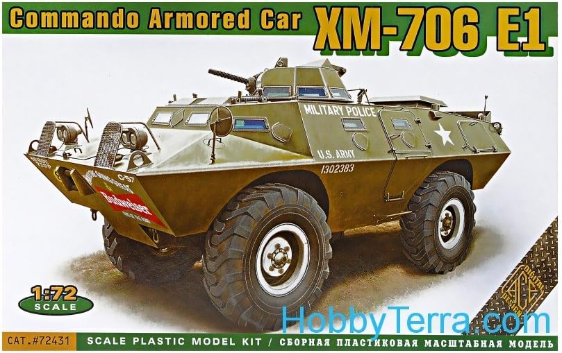 ACE 1/72 Maket V-100 (XM-706 E1) Commando Car