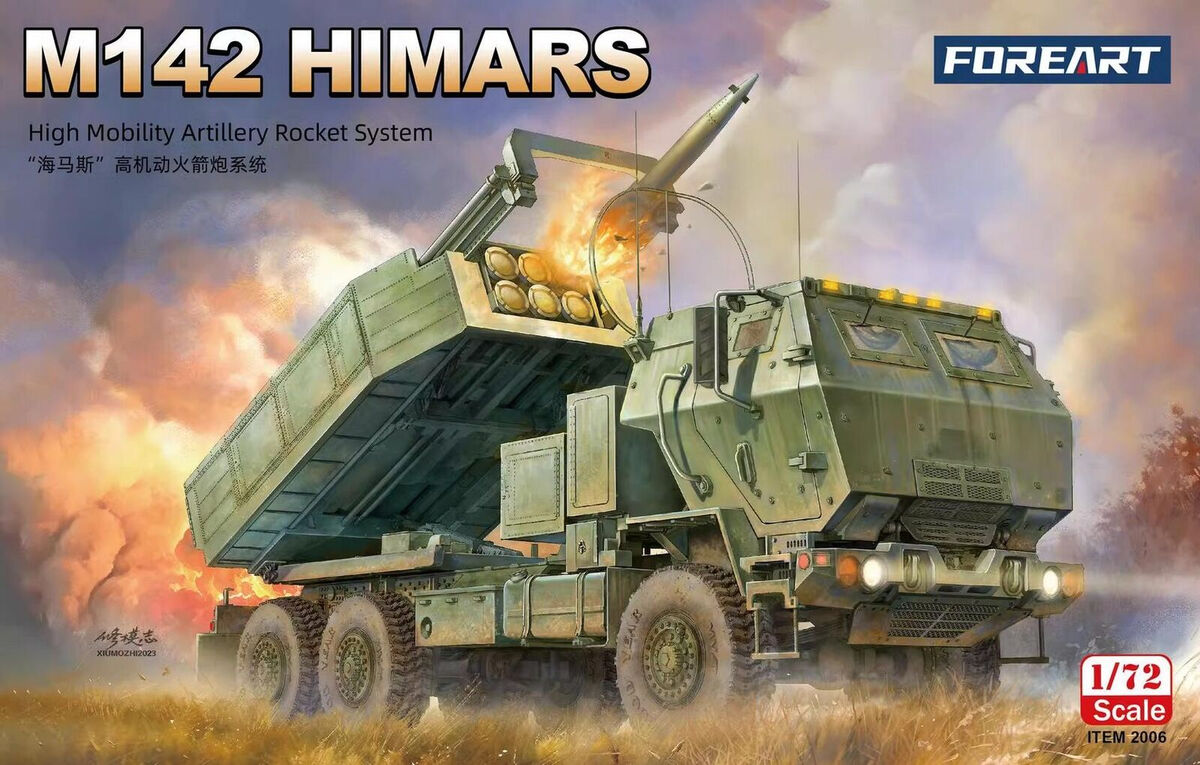 FORE ART 1/72 Maket M142 ‘HIMARS’ High Mobility Artillery Rocket System