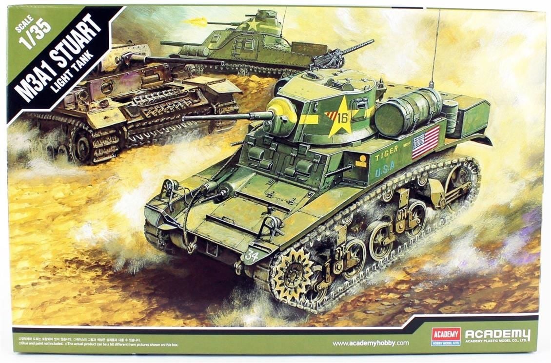 Academy 1/35 Maket 13269 US M3 Stuart