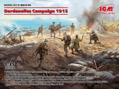 ICM 1/35 Figure Dardanelles Campaign 1915