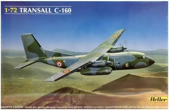 HELLER 1/72 Model Transall C-160