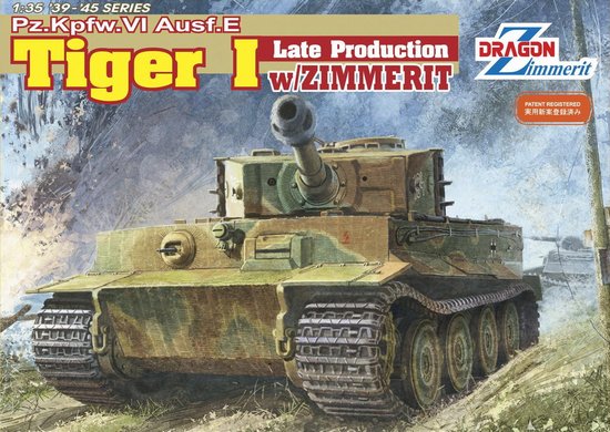 DRAGON 1/35 Model Pz.Kpfw. VI Ausf. E Tiger I