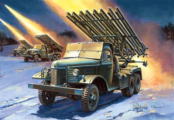 ZVEZDA 1/35 Model BM-13 Katiusha