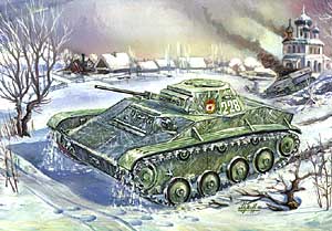 ZVEZDA 1/35 Model T-60 Soviet Light Tank